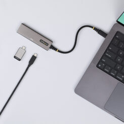 StarTech.com 4 Port USB-C Hub, 10Gbps, 100W PD Charging, 4x USB-C Poorten, Overstroombeveiliging, PCR Aluminium, Voor MacBook/Dell/ThinkPad/HP/iPad/Tablet - Afbeelding 5