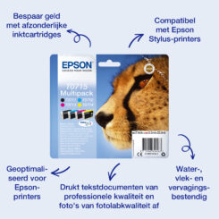 Epson Singlepack Cyan T0712 DURABrite Ultra Ink
