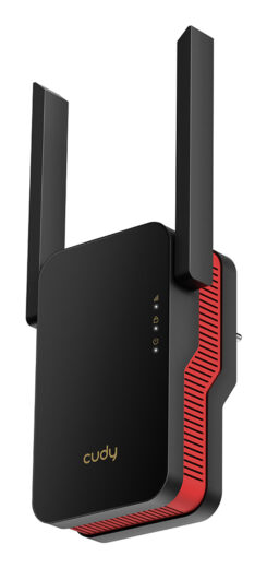 Cudy RE3000 netwerkextender Netwerkrepeater Zwart, Rood 10, 100, 1000 Mbit/s - Afbeelding 3