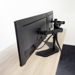 ACT Monitorarm 32", op voet, 2 schermen, Essentials - Afbeelding 4