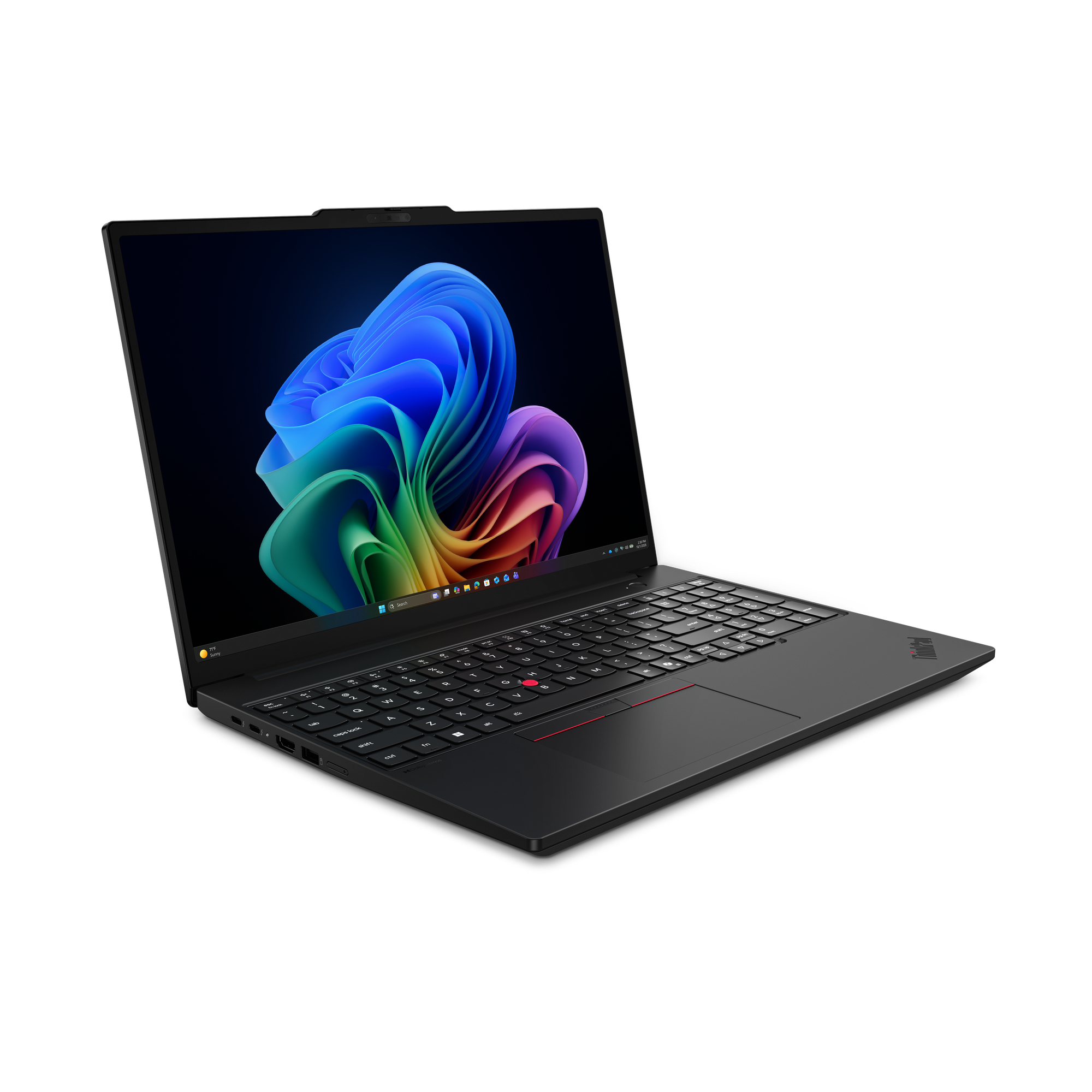 Lenovo ThinkPad T16 Gen 5 (Intel) Copilot+ PC Intel Core Ultra 5 325 Laptop 40,6 cm (16") WUXGA 16 GB LPDDR5x-SDRAM 512 GB SSD Wi-Fi 7 (802.11be) Windows 11 Pro Belgisch Zwart - Afbeelding 6