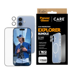 PanzerGlass ® | CARE by ® 3-in-1 Flagship Explorer Bundle iPhone 17 Doorzichtige schermbeschermer Apple 1 stuk(s) - Afbeelding 3