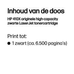 HP 410X originele high-capacity zwarte LaserJet tonercartridge - Afbeelding 4