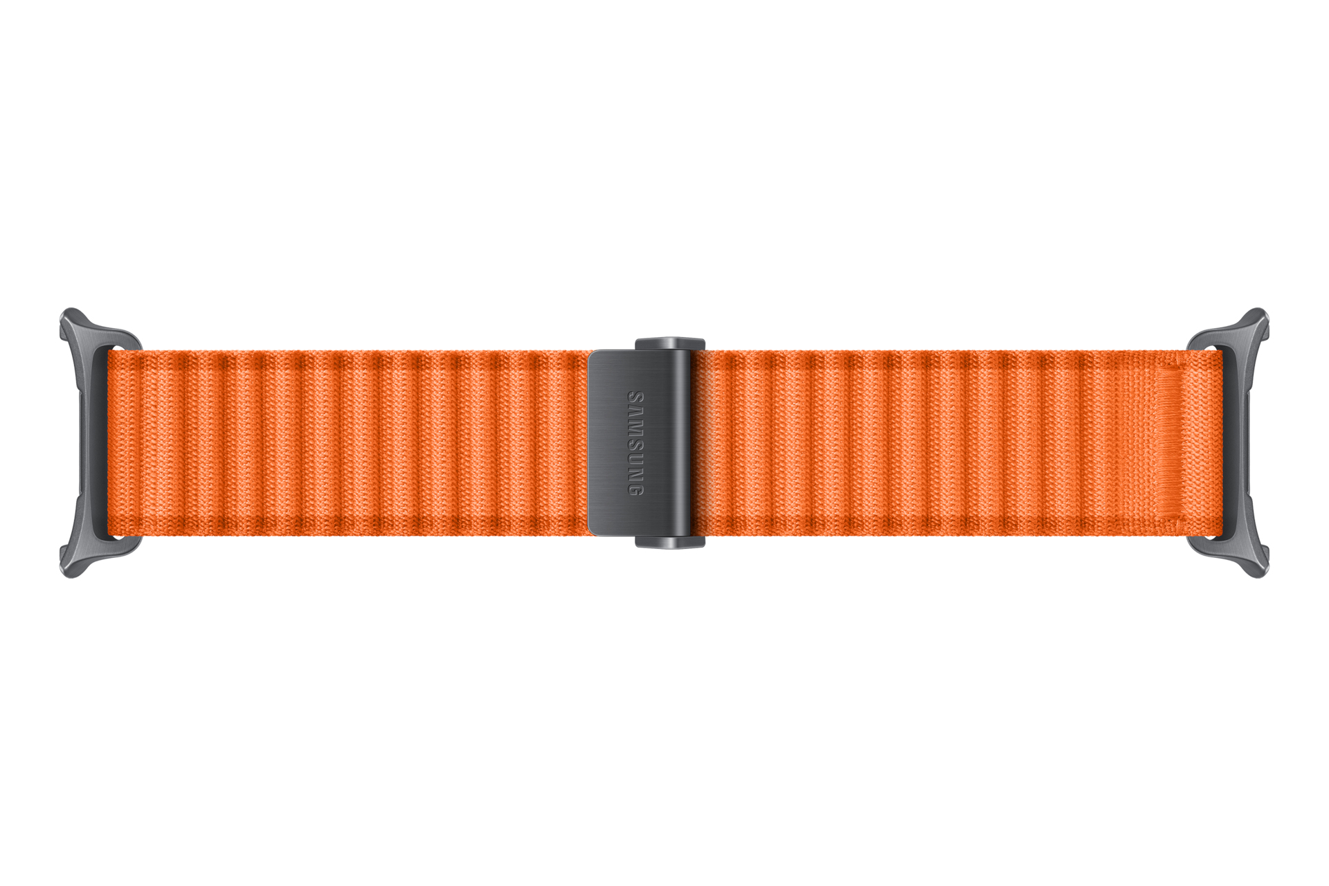 Samsung Trail Band (S/M/L) for Galaxy Watch Ultra2 Oranje Stof/Weefsel - Afbeelding 2