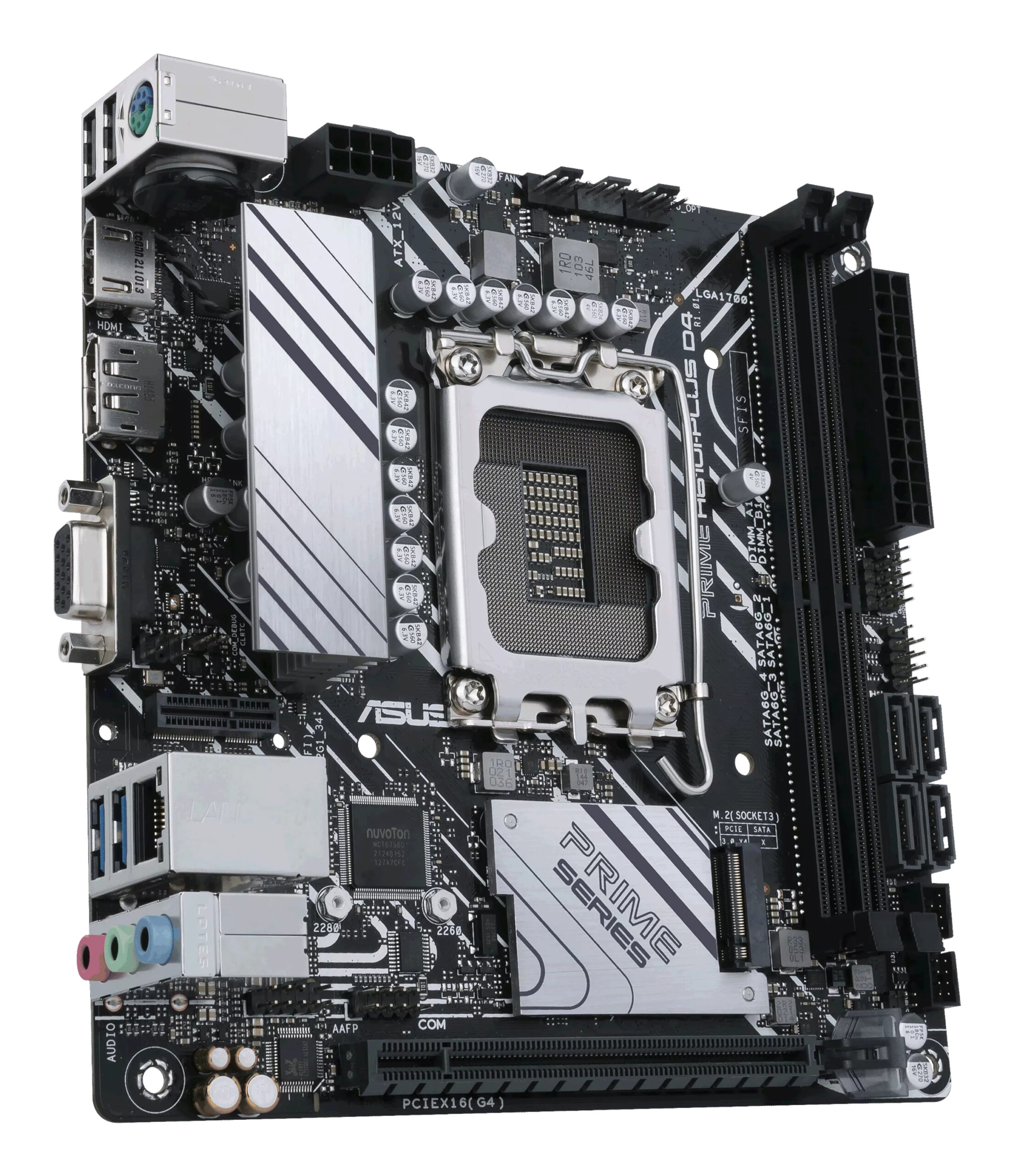 ASUS PRIME H610I-PLUS D4-CSM Intel H610 LGA 1700 mini ITX - Afbeelding 5