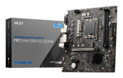 MSI PRO H610M-G DDR4 moederbord Intel H610 LGA 1700 micro ATX