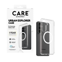 PanzerGlass CARE™ by ® Urban Explorer Case Transparent w. White Qi Samsung Galaxy S26+ mobiele telefoon behuizingen Hoes Transparant - Afbeelding 6