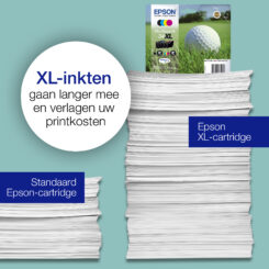 Epson Golf ball 34 Golfbal DURABrite Ultra multipack vierkleureninkt - Afbeelding 6
