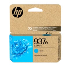 HP 937e EvoMore originele cyaan inktcartridge