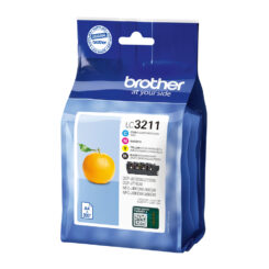 Brother LC3211VAL inktcartridge 4 stuk(s) Origineel Normaal rendement Zwart, Cyaan, Magenta, Geel - Afbeelding 3