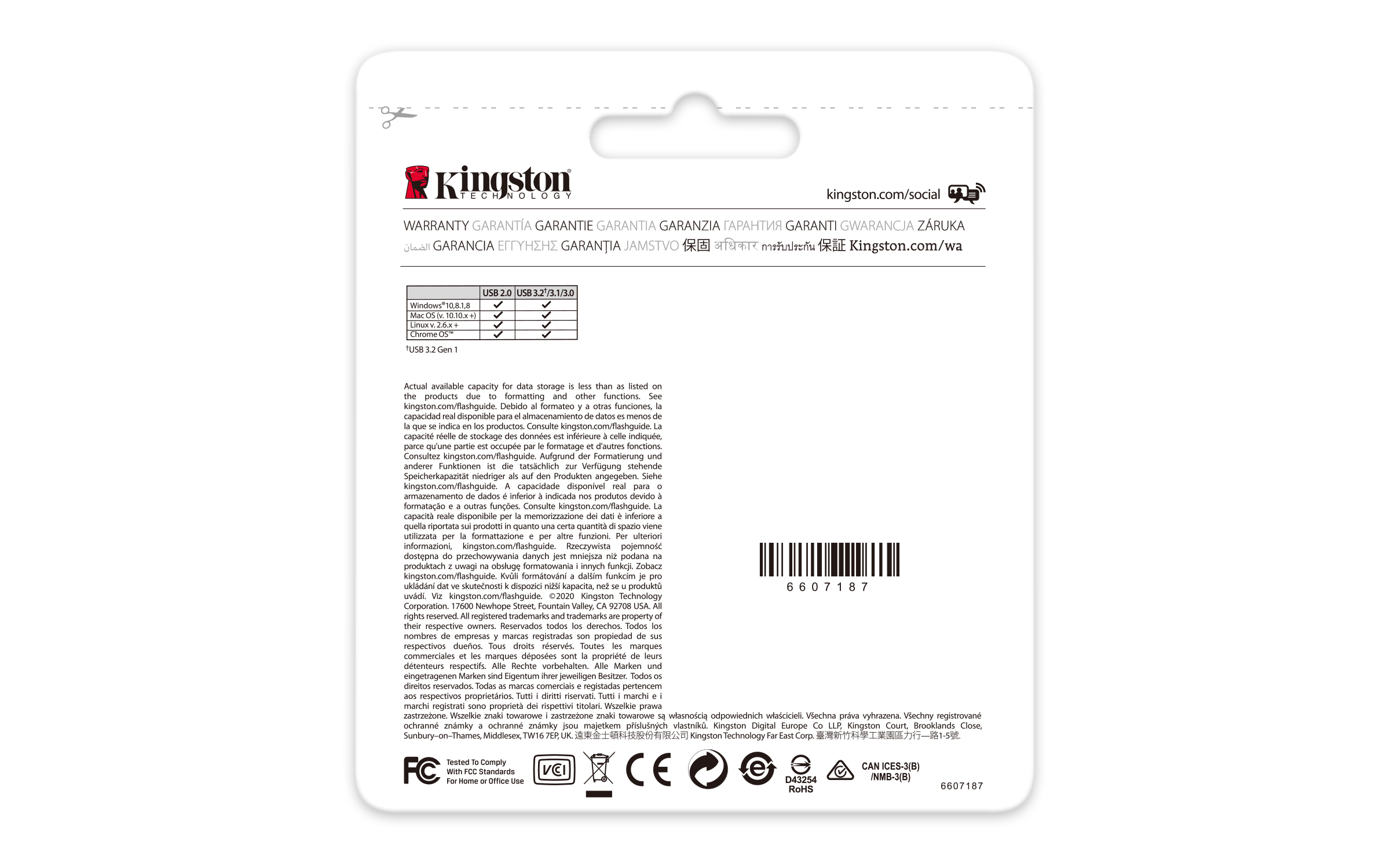 Kingston Technology DataTraveler 256GB Kyson usb-stick - Afbeelding 6