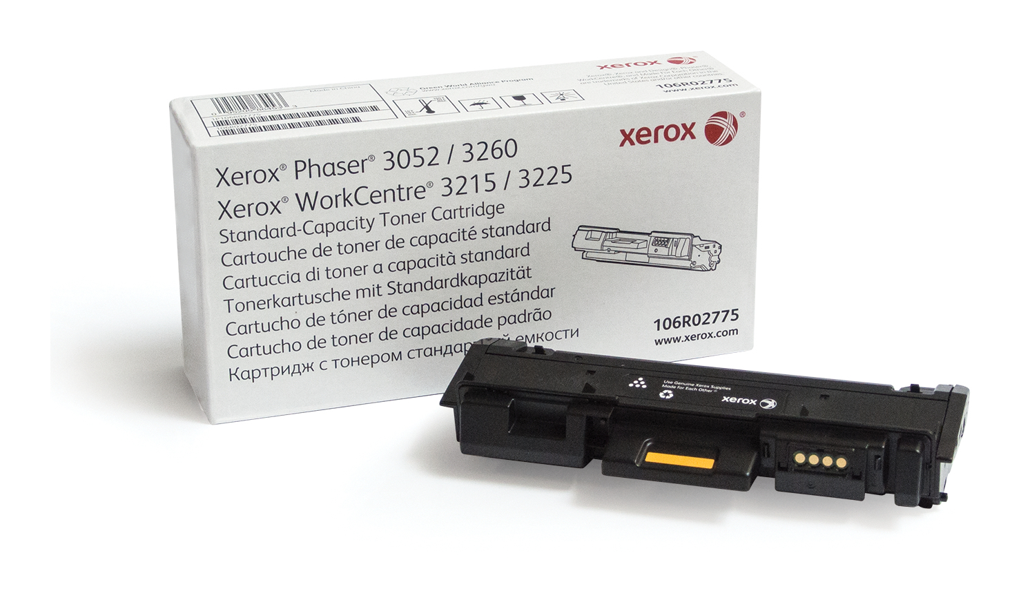 Xerox Phaser 3260 WorkCentre 3225 standaardtonercartridge ZWART (1.500 pagina's) - Afbeelding 2