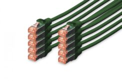 Digitus DK-1644-010-G-10 netwerkkabel Groen 1 m Cat6 S/FTP (S-STP)