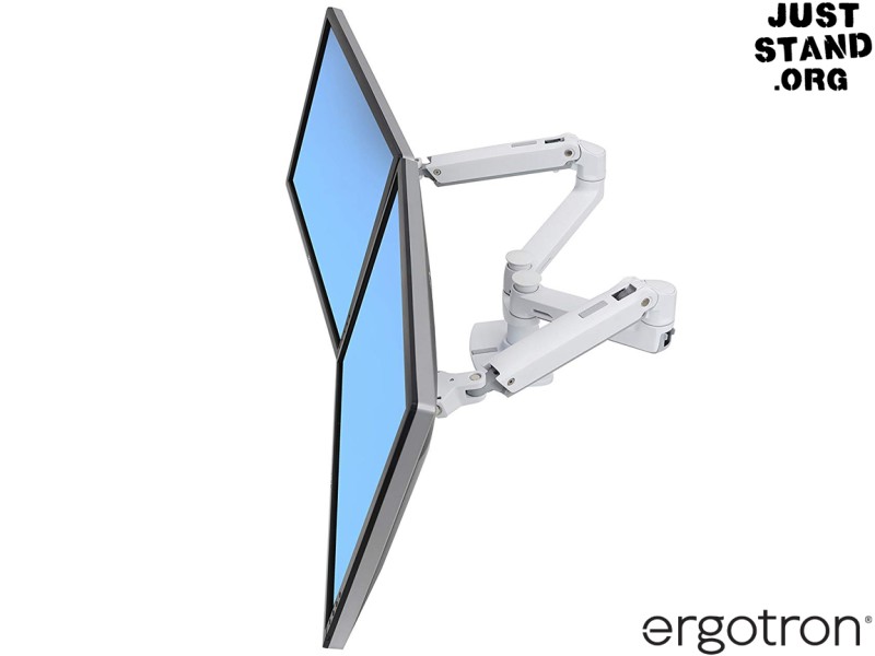 Ergotron LX Series 45-491-216 flat panel bureau steun 68,6 cm (27) Wit