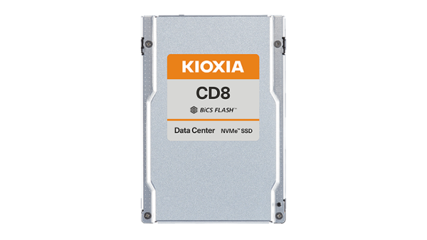 Kioxia CD8-R 3,84 TB 2.5 PCI Express 4.0 NVMe BiCS FLASH TLC