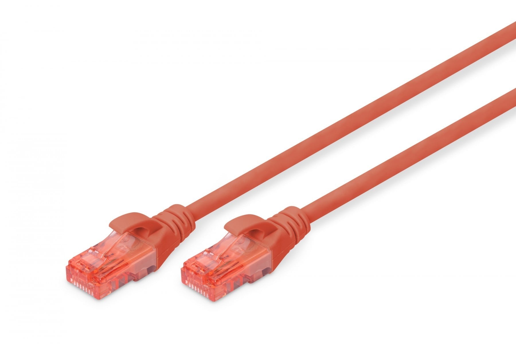 Digitus DK-1617-010/R netwerkkabel Rood 1 m Cat6 U/UTP (UTP)