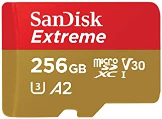 Extreme microSDXC 256GB+SD 190MB/s