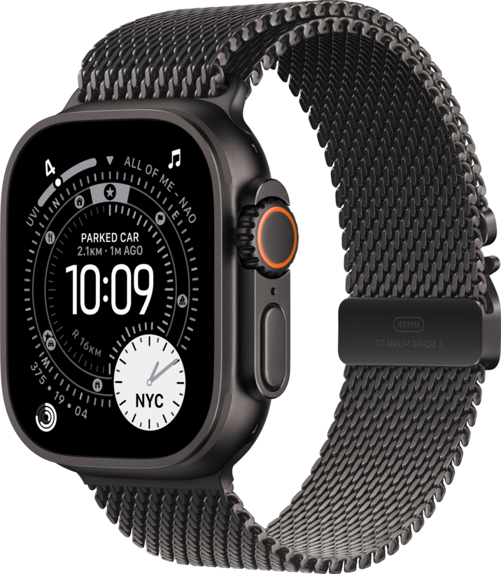 Apple Watch Ultra3 49 Bk Ti Bk Tml L