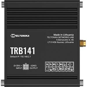 LTE Cat 1 gateway equipped with a microUSB and various Input/Output options including Digital Relay Analog and Isolated.