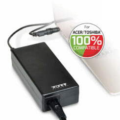 Port Designs 900093-ACTO netvoeding & inverter Binnen 65 W Zwart