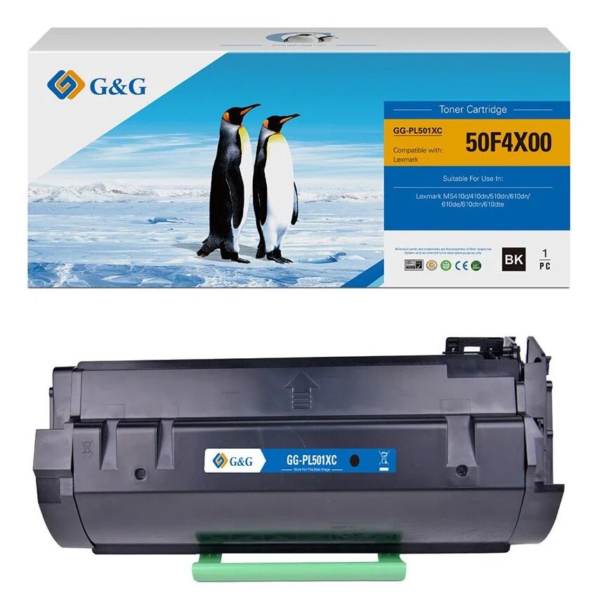 G&G 18050 tonercartridge 1 stuk(s) Compatibel Zwart