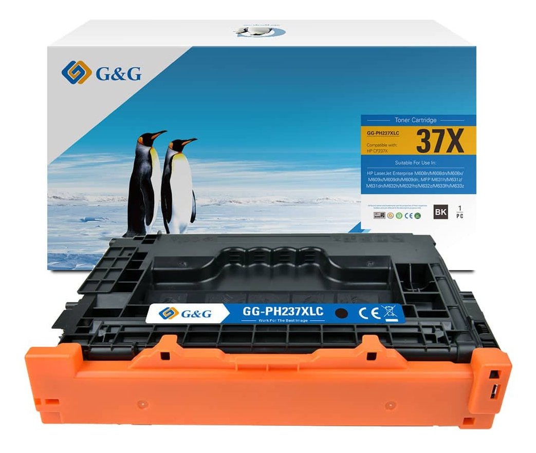 G&G 16037 tonercartridge 1 stuk(s) Compatibel Zwart