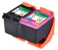 G&G NH-R00303XLBK-T/XLCMY-T-Reman-Eu inktcartridge 1 stuk(s) Compatibel Hoog (XL) rendement Cyaan, Magenta, Geel, Zwart