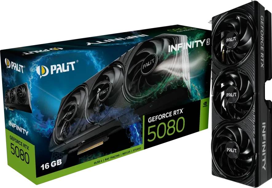 Palit RTX5080 Infinity 3 16GB GDDR7 HDMI 3xDP