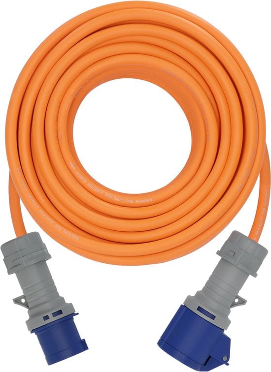 stekkerdoos Verl. beheer 25m CEE Stecker/CEE koppeling