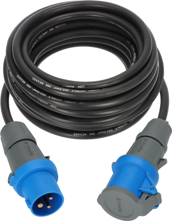 stekkerdoos Verl.-Leitung 10m CEE230V/16A