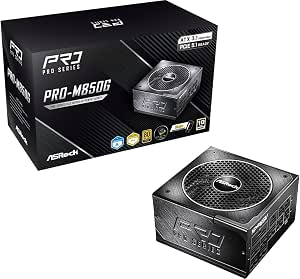 ASRock Pro Series PRO-M850G 850W ATX 80+ Gold black