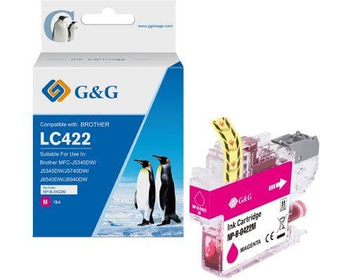 G&G 20582 inktcartridge 1 stuk(s) Compatibel Magenta
