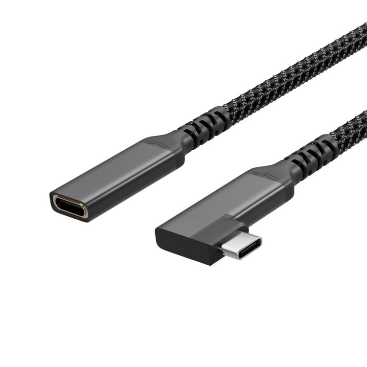 Shiverpeaks USB-C Verlängerungskabel USB-C/C 3.2 PD 90° 1,5m