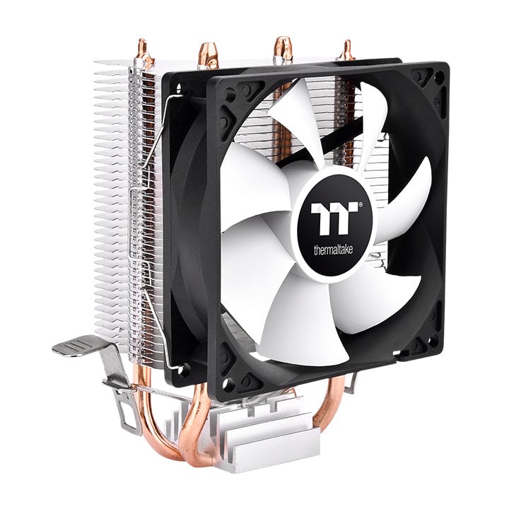 Thermaltake Contac 9 SE Processor Luchtkoeler 9,2 cm Zwart, Wit