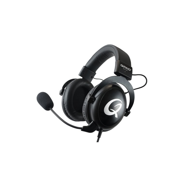 QPAD Gaming Headset Stereo High End QH-91 3,5 connector zwart