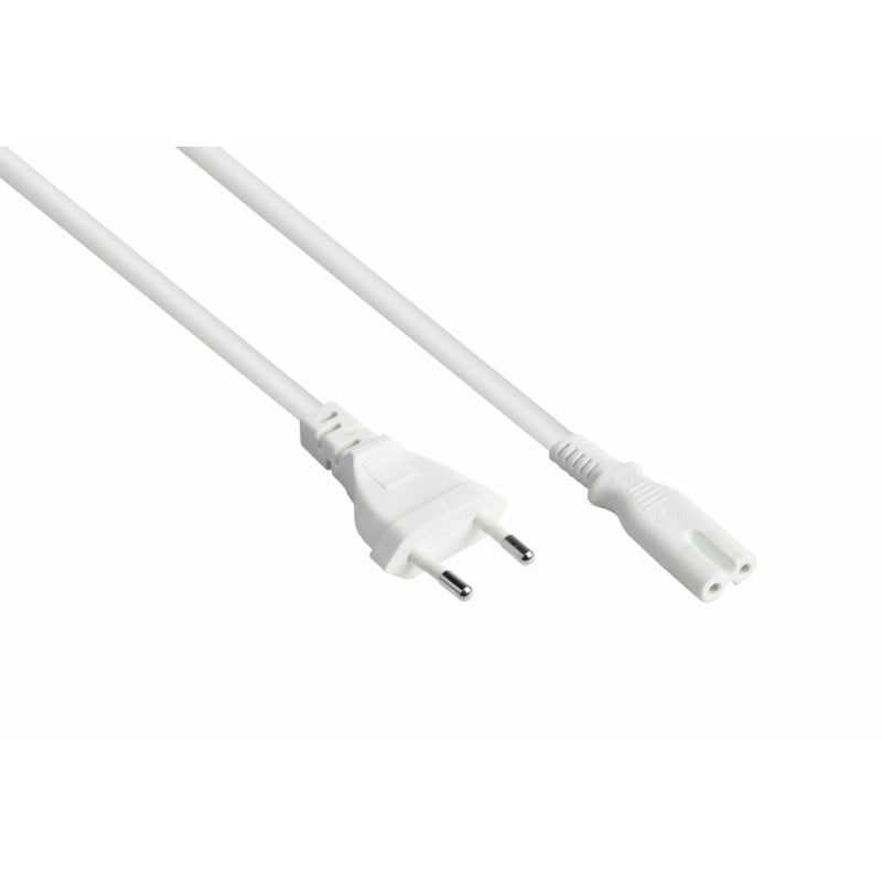 Kabelmeister SK0385-W015 electriciteitssnoer Wit 1,5 m Netstekker type C IEC C7