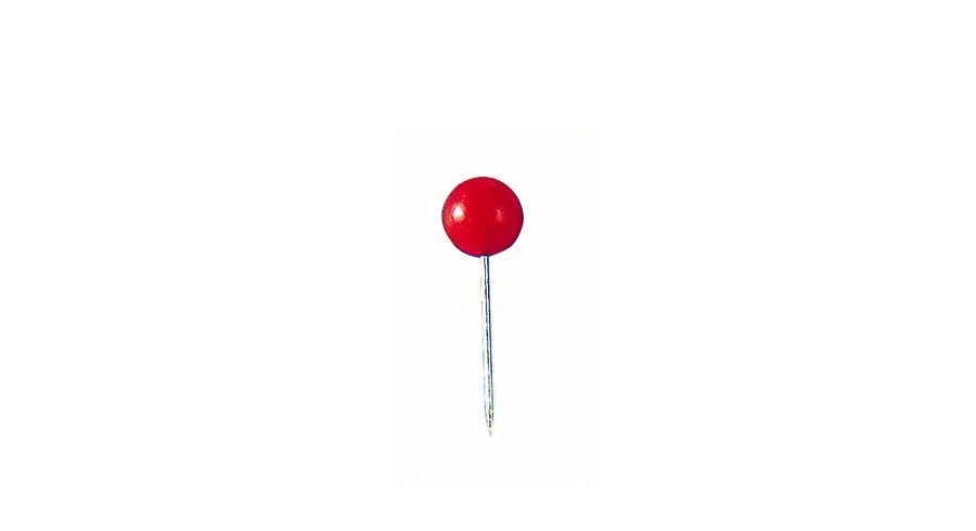 Wedo 56 102 papierpin Rood 100 stuk(s)