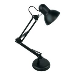 Avide Basic Tischleuchte Vintage zwart plastic Max 60W