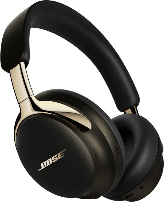 Bose 890101-0400 hoofdtelefoon/headset Draadloos Hoofdband Oproepen/muziek Bluetooth Zwart, Goud