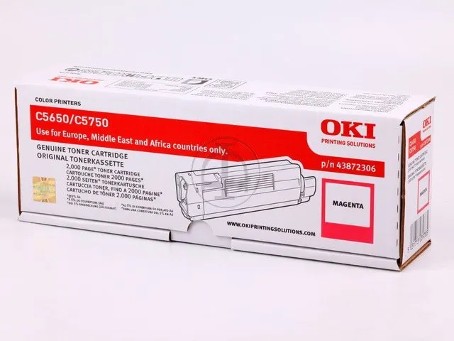 OKI Toner magenta 2000pages C5650 C5750