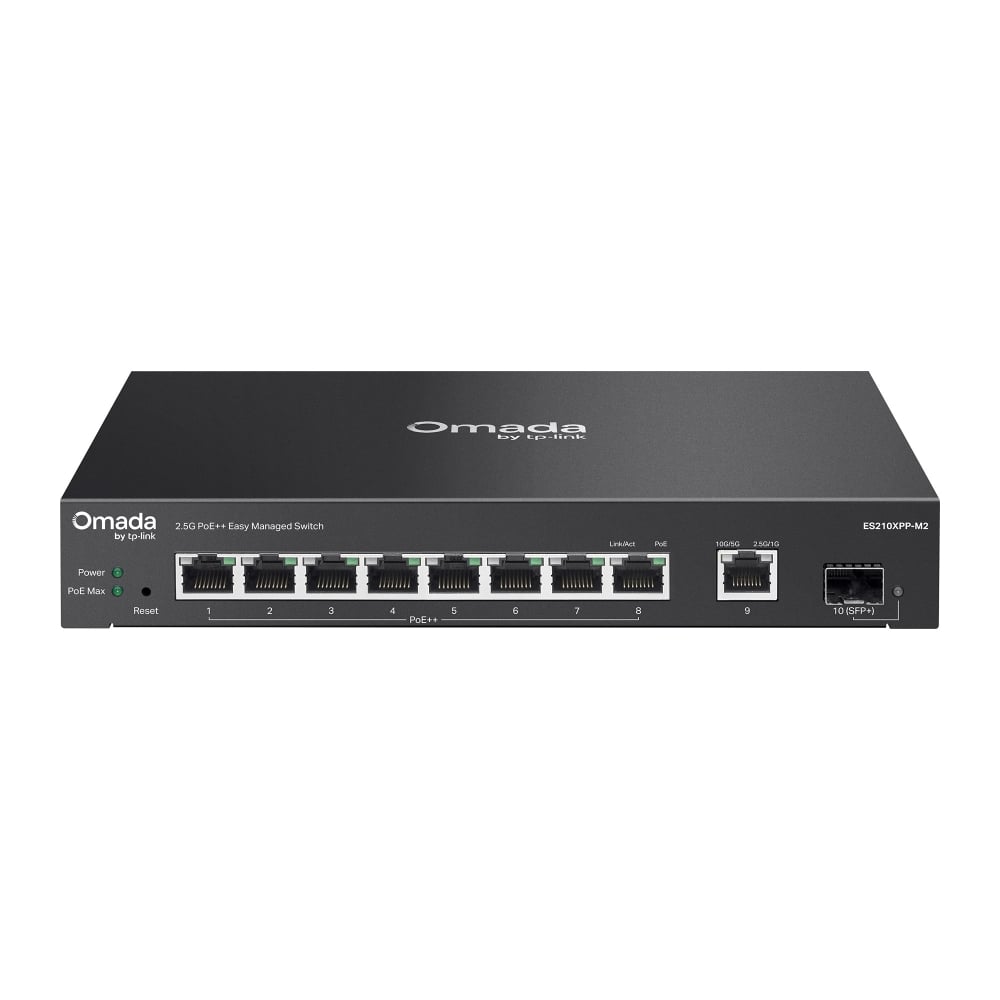 Omada 8-Port 2.5G+2-Port 10G Easy Mana