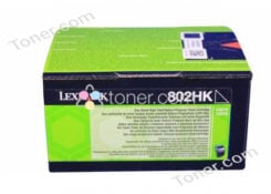 LEXMARK 80C2HK0 high yield rt black