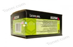 LEXMARK 80C2SM0 std yield rt magenta