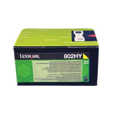 LEXMARK PB Toner yellow CX410de/CX410dte