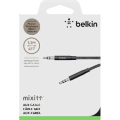BELKIN MIXIT UP Metallic AUX Cable black