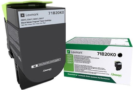 LEXMARK Return Prgm Zwarte Toner 3K