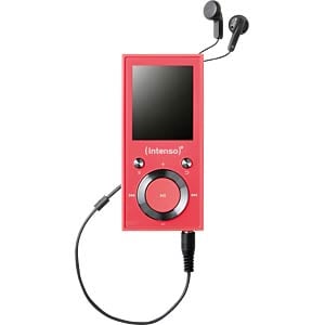 INTENSO MP3 VIDEOPLAYER / 1I DISPLAY / 64GB OPSLAG / BLUETOOTH / KLEUR:PINK / VIDEO SCOOTER