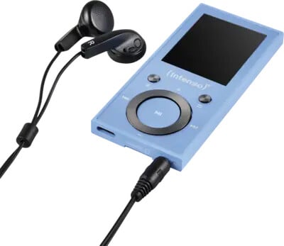 MP3 VIDEOPLAYER MET 1I8 INCH SCHERM / 64GB OPSLAG / VIDEO / SCOOTER BT/ BLAUW