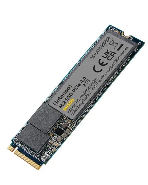 INTENSO M.2 SSD PCIE / 2TB OPSLAG / GESCHIKT VOOR SYSTEMEN MET M.2 PCIEAANSLUITING
