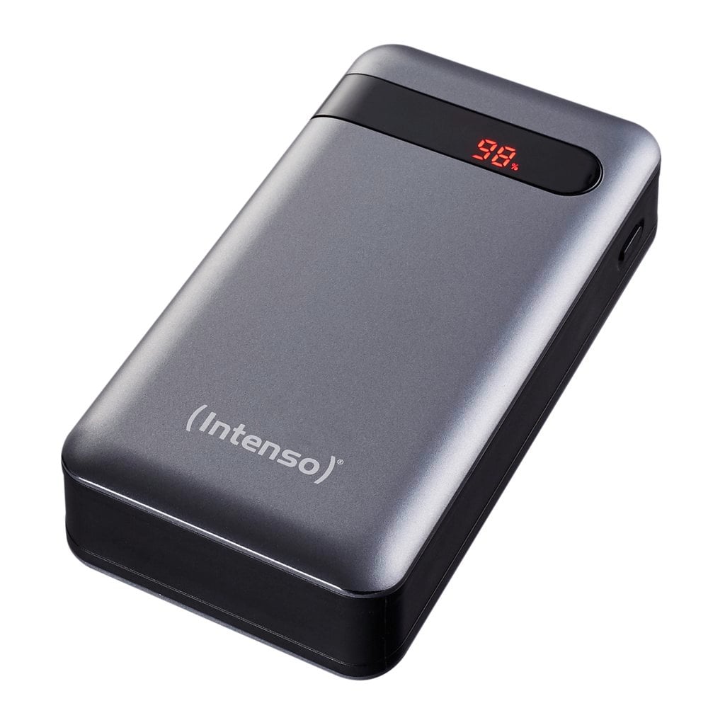 POWER BANK PD20000 PORTABLE OPLADER IN DE KLEUR GRIJS / GESCHIKT VOORHET OPLADEN VAN MOBIELE APPARATEN